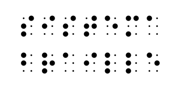 Vista previa del sistema Braille